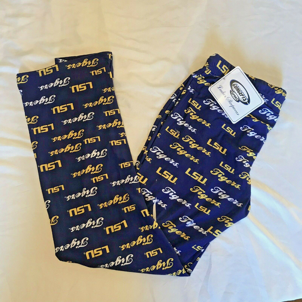 LSU Tigers Women’s S Pajama Pants Sleepwear